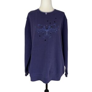 Northern Reflections Deep Purple Sweatshirt